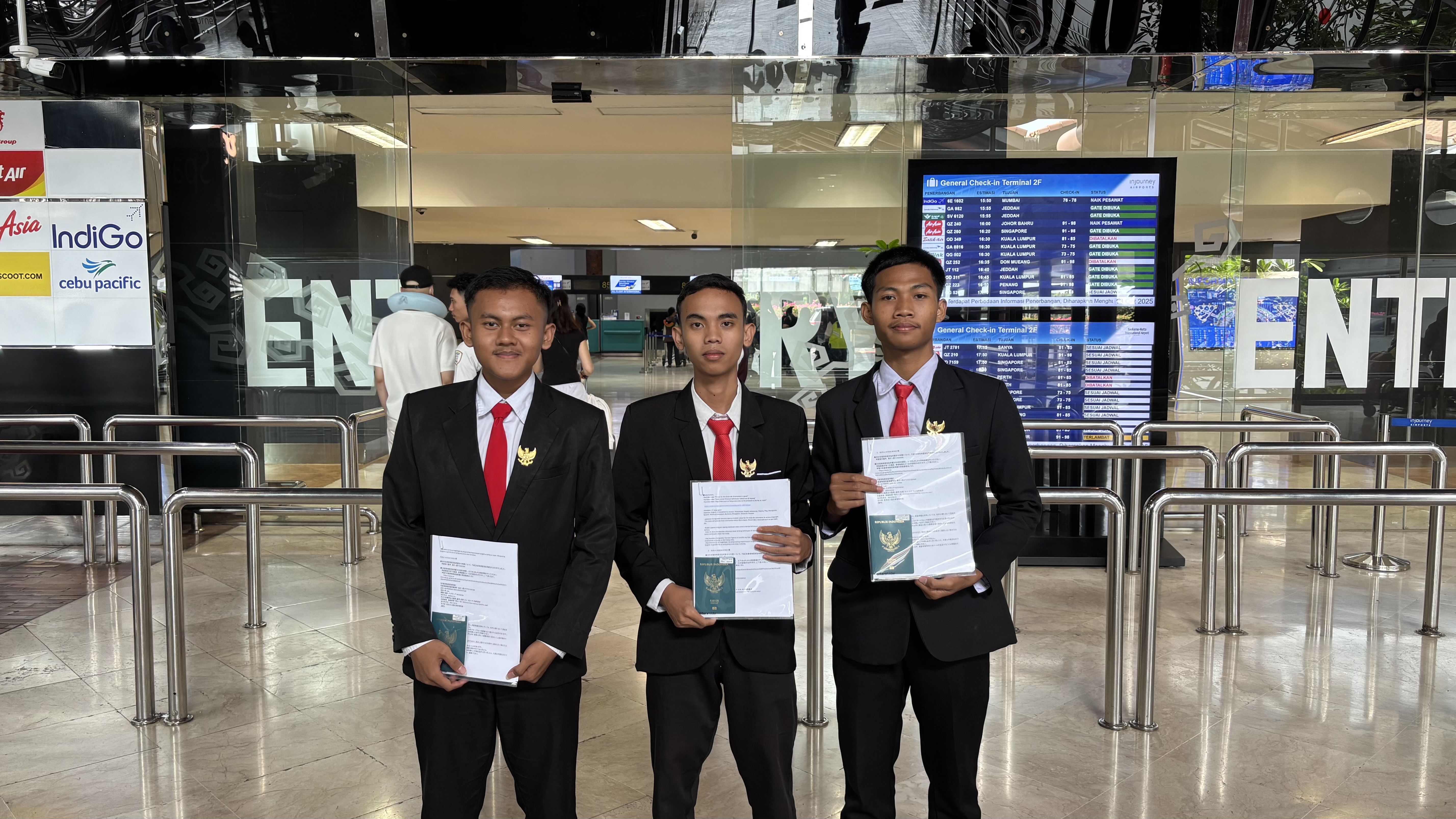 Male Graduates Departure