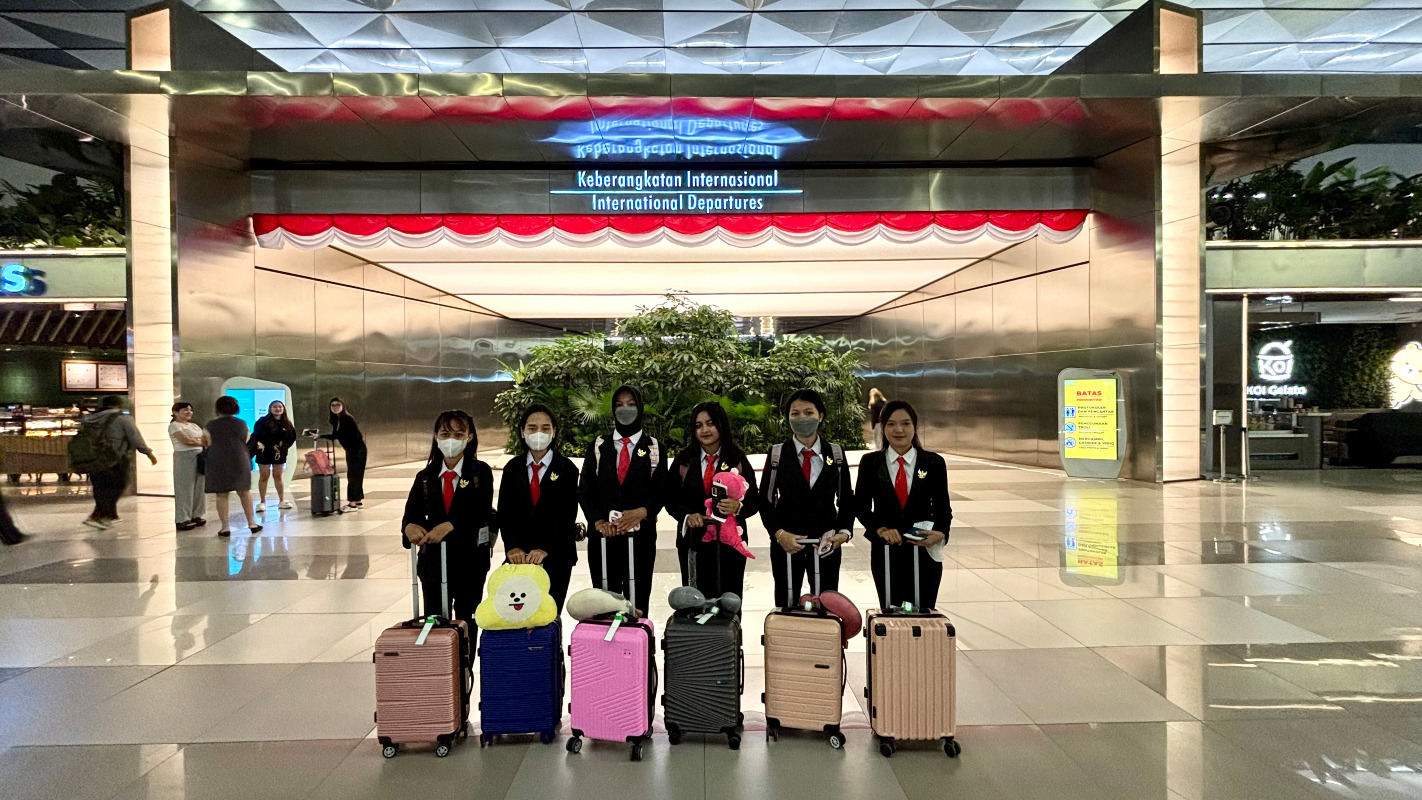 Departure to Japan